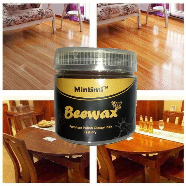 Beeswax Furniture Polish ,Wood Seasoning Beeswax | Natural Wood Wax Traditional Beeswax Polish for Wood & Furniture | Beeswax Wood Polish and Cleaner for Furniture Care