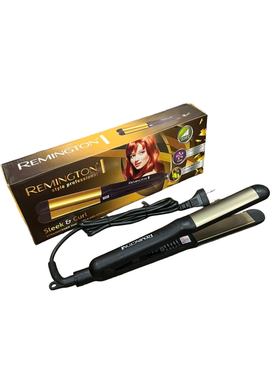 Remington 2-in-1 Hair Straightener & Curler | 220°C Pro