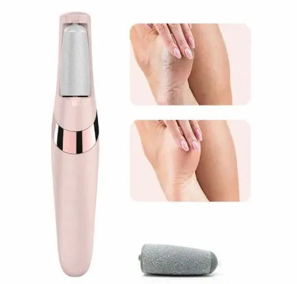 Rechargeable foot scrubber device