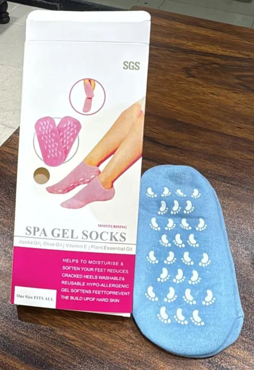 Silicone Moisturizing Socks – Soft, Smooth & Crack-Free Heels