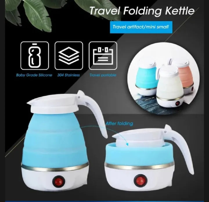 Mini Portable/Foldable Multipurpose Electric kettle -700ml