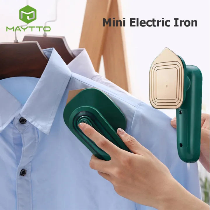 Portable Mini Garment Steamer & Handheld Steam Iron – Travel-Friendly Wet & Dry Clothes Ironing Machine for Home