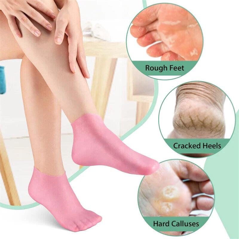 Silicone resuable Moisturizing Socks – High Quality Heel Repair Socks (73g)