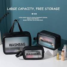 Cosmetic Washbag -Travel & Makeup Organizer ( pack of 3 )