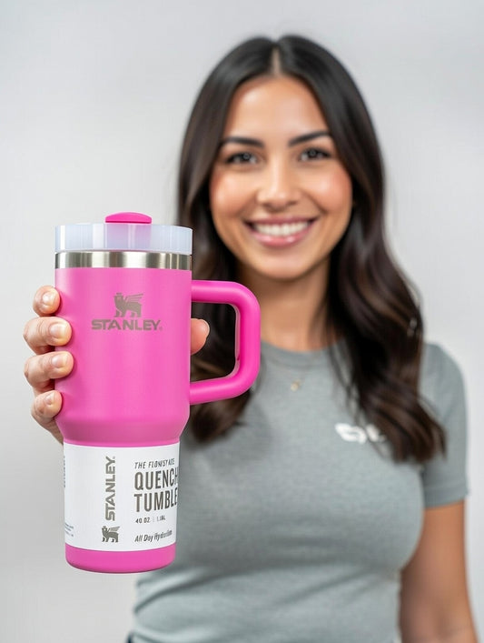 Original Stanley Mini Stainless Steel Tumbler | Hot & Cold Drink Cup | Portable Travel Mug