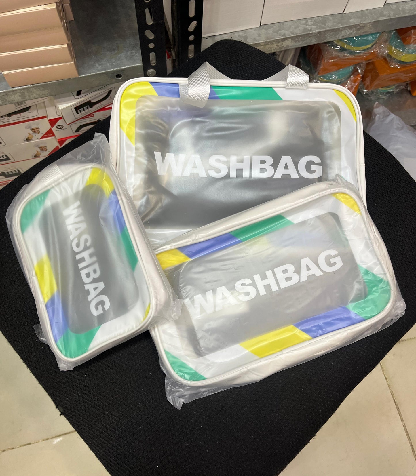 Cosmetic Washbag -Travel & Makeup Organizer ( pack of 3 )