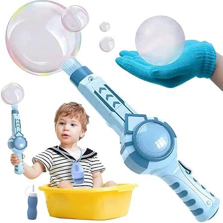 Smoke Bubble Machine – Elastic Bubble Fog Magic Wand for kids