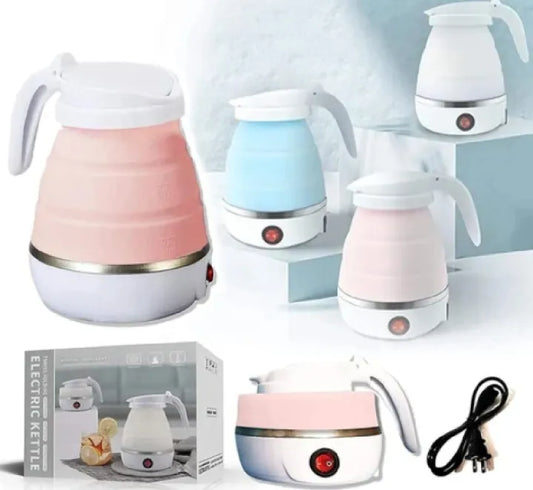 Electric Kettle, Hot Water Kettle, Multi Color, Portable kettle for Travel, Foldable Kettle for Hot water/Tea kettle For instant Tea & Coffee