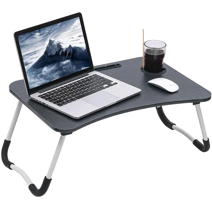 Multipurpose Foldable Laptop Table – Ergonomic Study Desk & Bed Tray for Gaming, Freelancing, and Dining